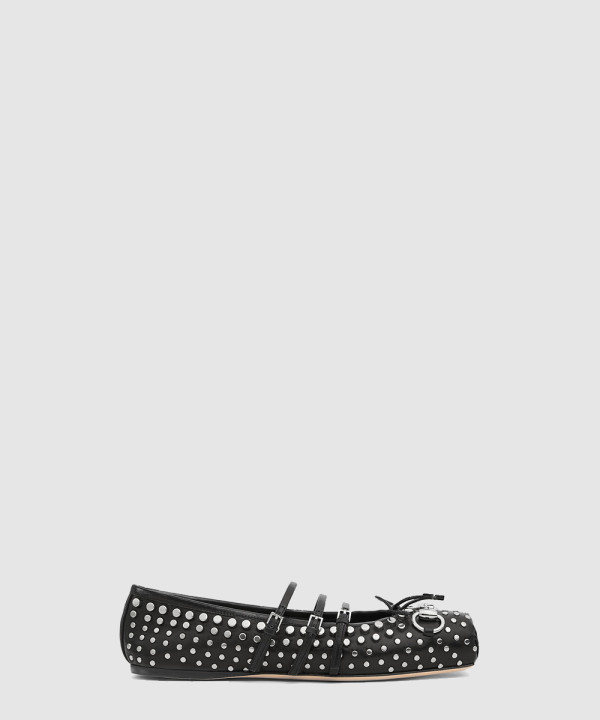 [GUCCI-구찌]홀스빗 플랫 슈즈 814317