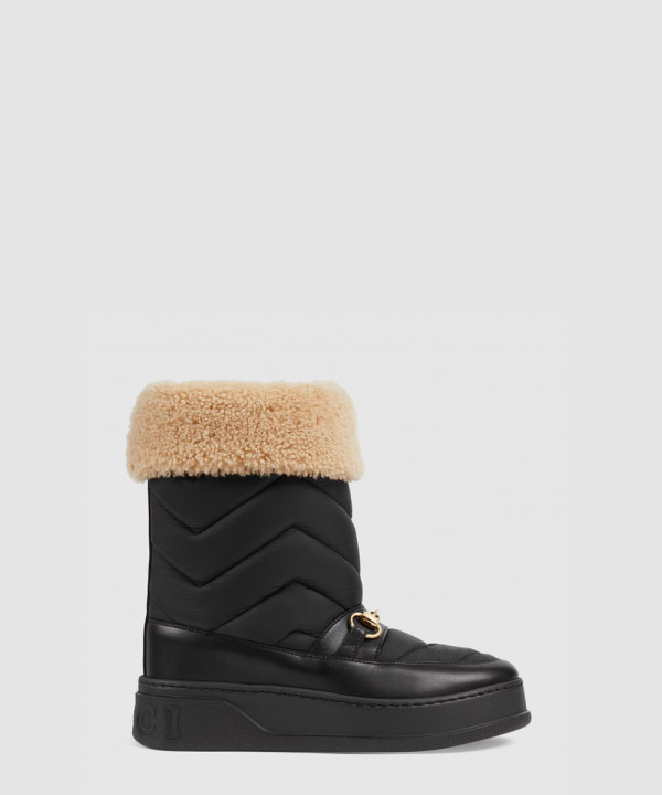 [GUCCI-구찌]홀스빗 쉐브론 부츠 673559