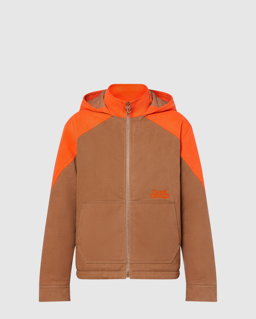 [LOUIS VUITTON-루이비통]후드 패딩 데님 재킷 1AATE4