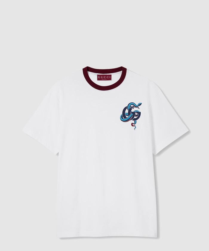 레플리카|이미테이션 gucci-구찌셀렉션-프린트-코튼-티셔츠-796395-1