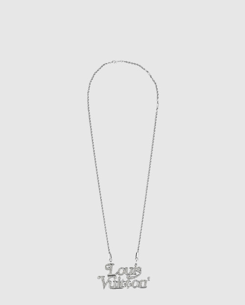 [LOUIS VUITTON-루이비통]다이아몬드 로고 목걸이 MP2691