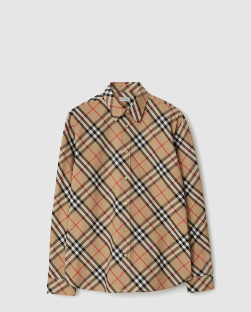 [BURBERRY-버버리]체크 코튼 셔츠 80876341
