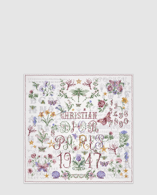 [DIOR-디올]Christian Dior 1947 90 스퀘어 스카프 51CRO