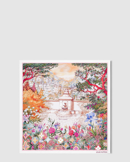 [LOUIS VUITTON-루이비통]파펑 드 메디테라네 스퀘어 90 M93378