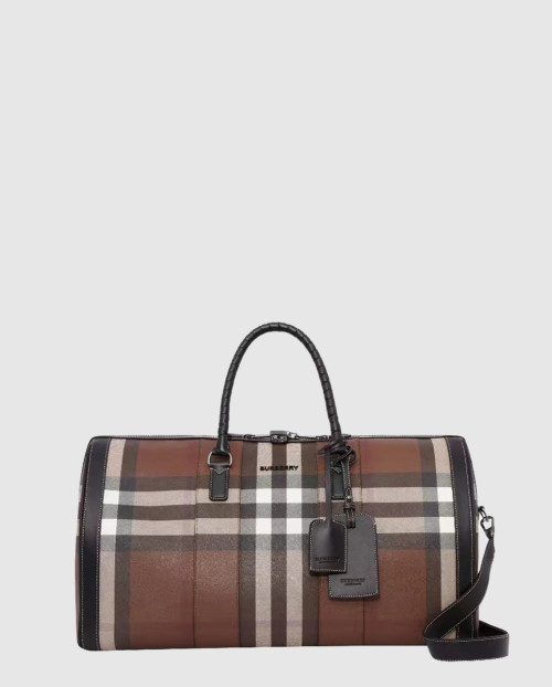 [BURBERRY-버버리]로고 디테일 체크 레더 80527731