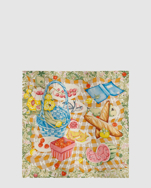 [HERMES-에르메스]Un Carre sur l'Herbe 스카프 90