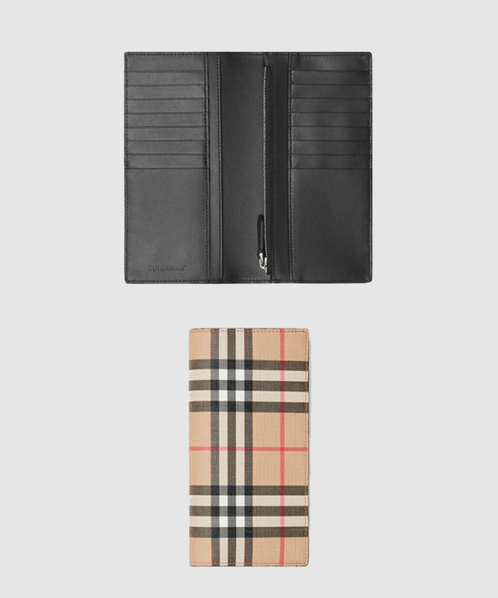 레플리카|이미테이션 burberry-버버리빈티지-체크-e-캔버스-장지갑-80166131