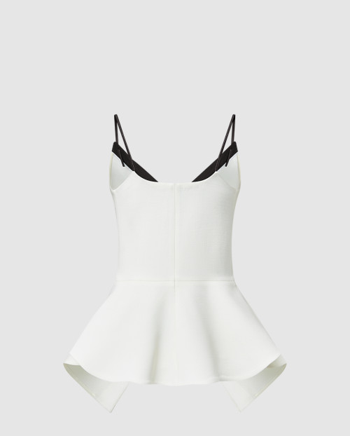 [LOUIS VUITTON-루이비통]버튼드 페플럼 톱 1AGSH9