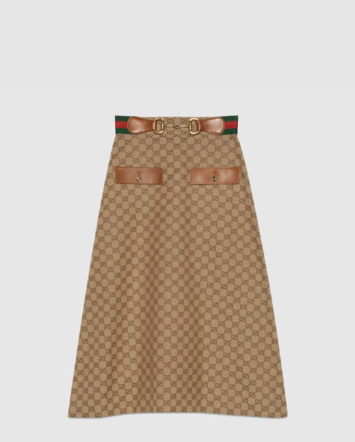 [GUCCI-구찌]GG 캔버스 스커트 681567