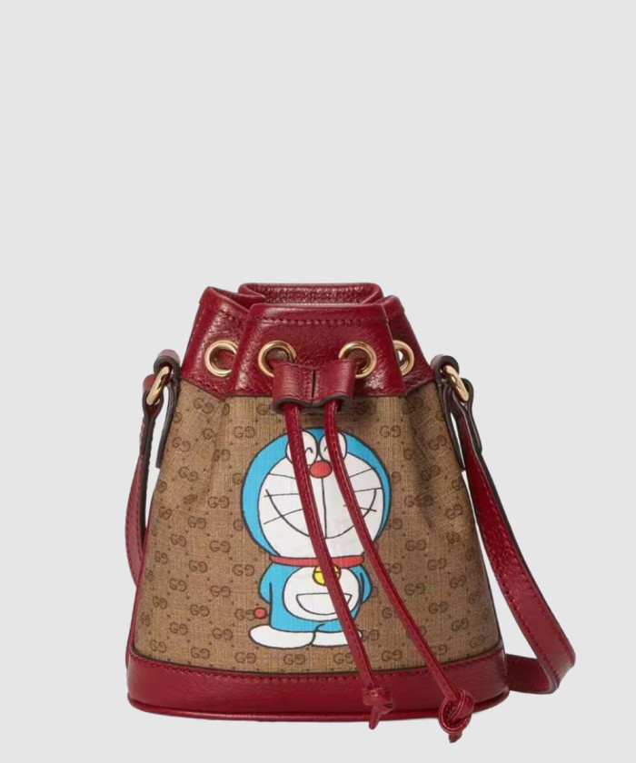 레플리카|이미테이션 gucci-구찌gg-도라에몽-버킷백-미니-숄더백-647801