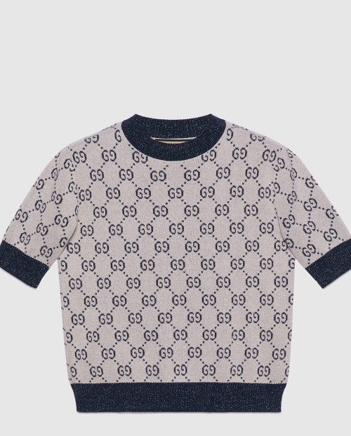 [GUCCI-구찌]GG 라메 자카드 탑 692717