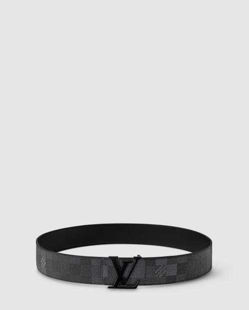[LOUIS VUITTON-루이비통]LV 이니셜 다모플라주 리버서블 벨트 M8958S