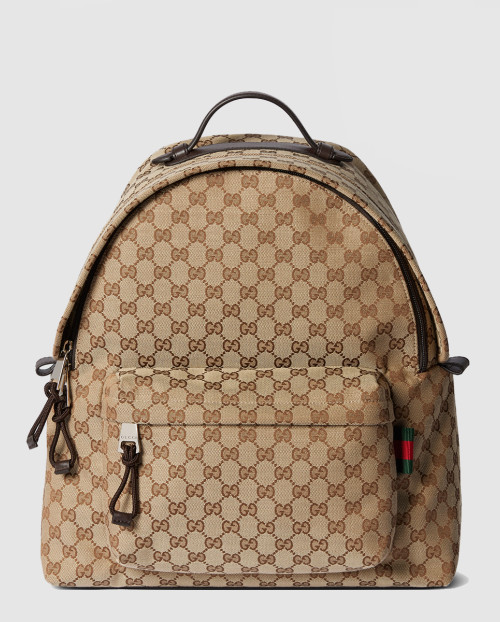 [GUCCI-구찌]웹(Web) 디테일의 미디엄 GG 백팩 824624