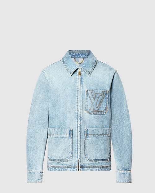 [LOUIS VUITTON-루이비통]워크웨어 LV 데님 재킷 1AGTF9