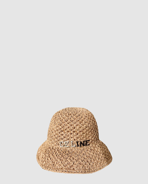 [CELINE-셀린느]뜨개질 밀짚모자 2A63U3