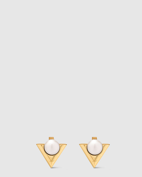 [LOUIS VUITTON-루이비통]V 포 비통 펄 앤드 메탈 귀걸이 M02368