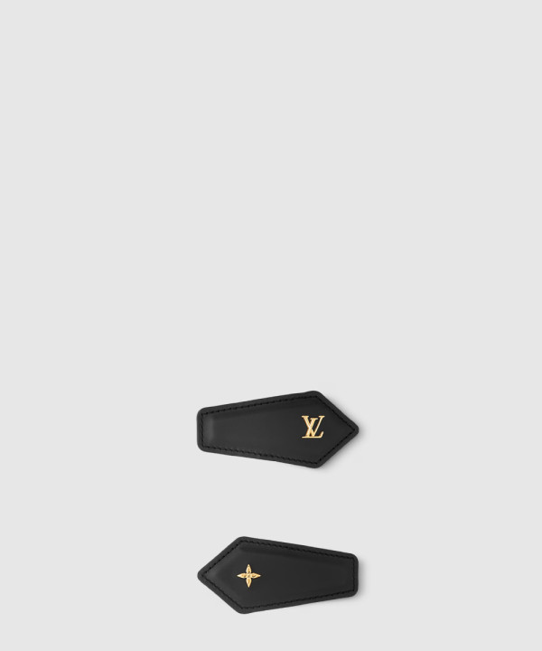 [LOUIS VUITTON-루이비통]LV 백스테이지 헤어 클립 레더 M01442