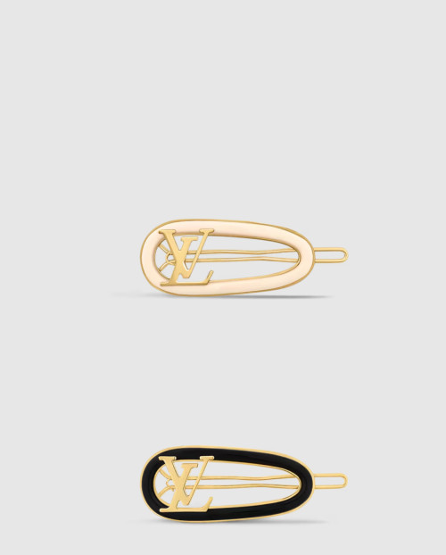 [LOUIS VUITTON-루이비통]마이 LV 체인 헤어 클립 M02294