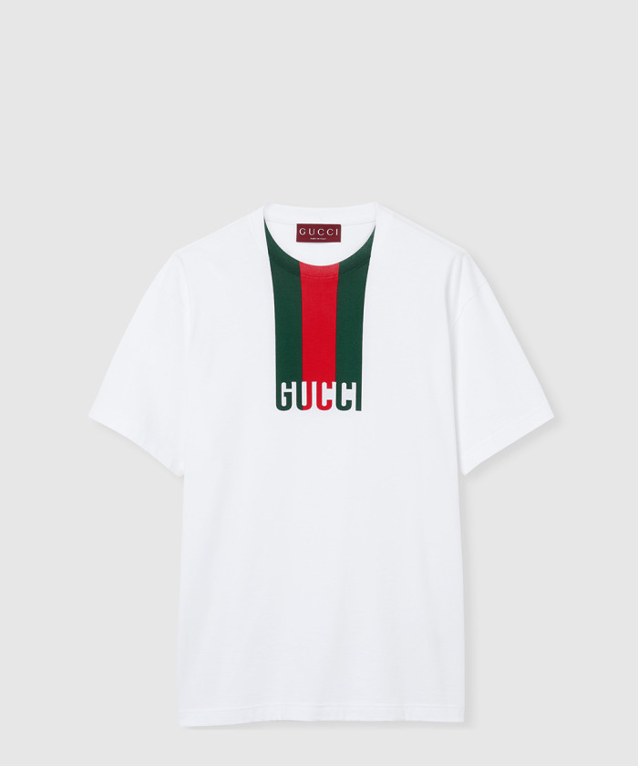 레플리카|이미테이션 gucci-구찌프린트-코튼-저지-티셔츠-796395-7