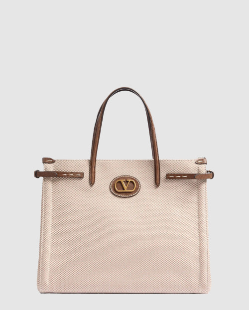 [VALENTINO-발렌티노]가라바니 앙티브 미디엄 카프스킨 쇼퍼백