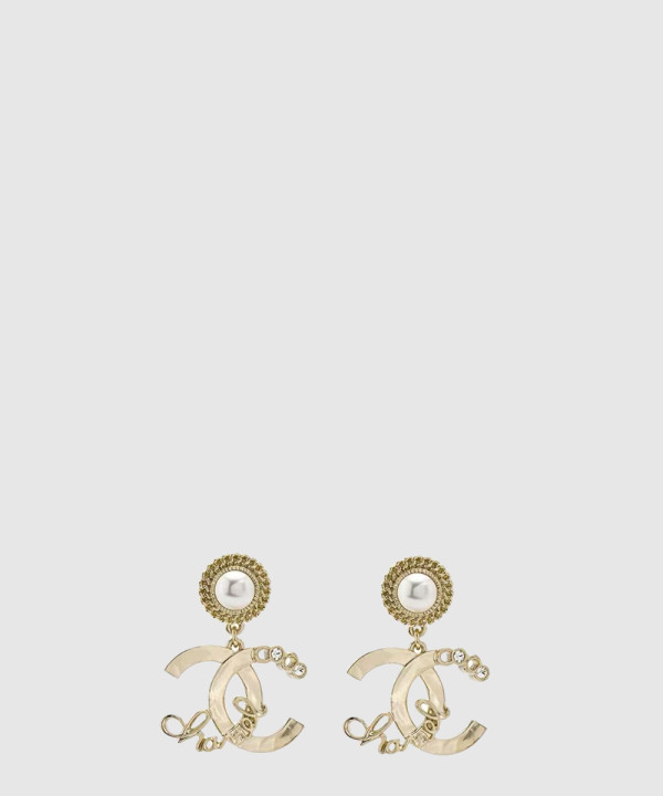 [CHANEL-샤넬]더블 C 귀걸이 AB7946