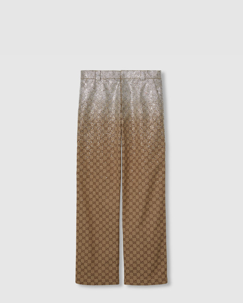 [GUCCI-구찌]크리스탈 GG 타포린 팬츠 813401