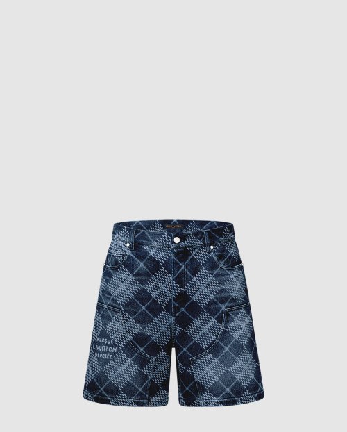 [LOUIS VUITTON-루이비통]데님 카펜터 쇼츠 1AGIW6