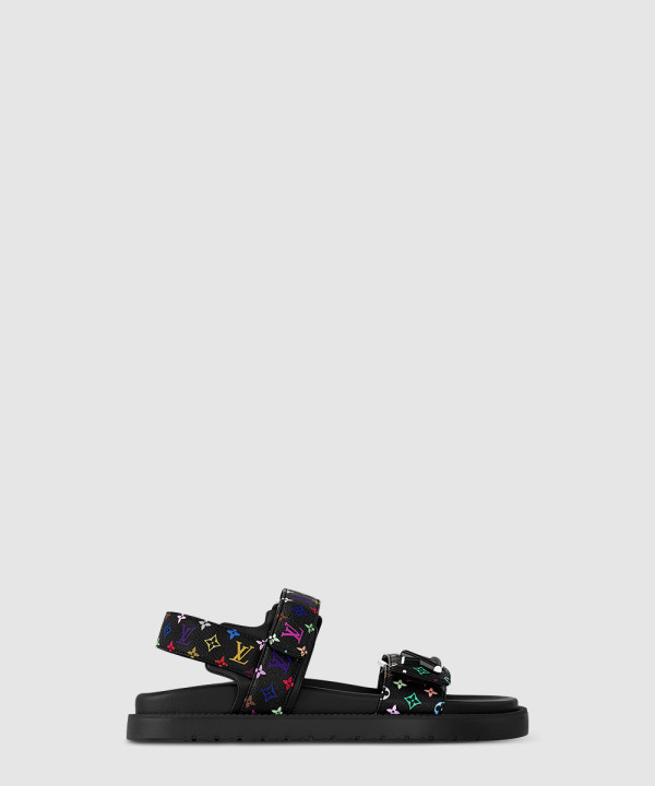 [LOUIS VUITTON-루이비통]LV x TM LV 선셋 플랫 컴포트 샌들 1AGXF6