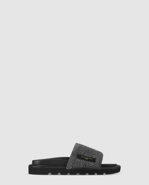 [LOUIS VUITTON-루이비통]풀 필로우 플랫 컴포트 뮬 1ACJ0J