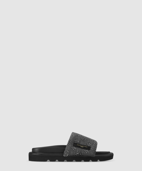 [LOUIS VUITTON-루이비통]풀 필로우 플랫 컴포트 뮬 1ACJ0J