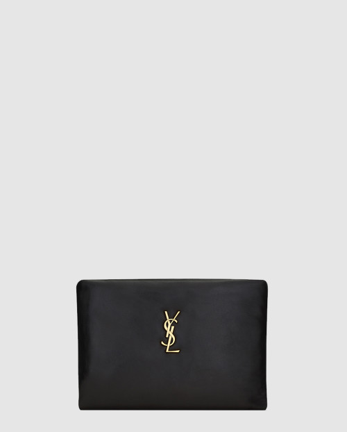 [SAINT LAURENT-생로랑]램스킨 소재의 calypso 스몰 파우치 765025
