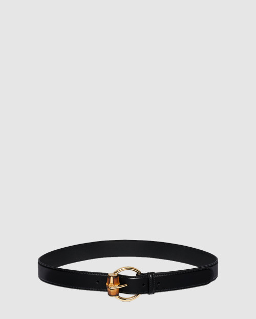 [GUCCI-구찌]뱀부 디테일 버클 벨트 827814
