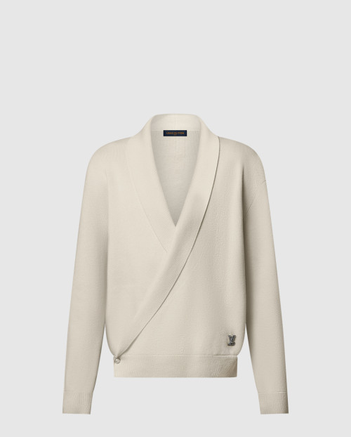 [LOUIS VUITTON-루이비통]숄 칼라 니트 재킷 1AHVNS