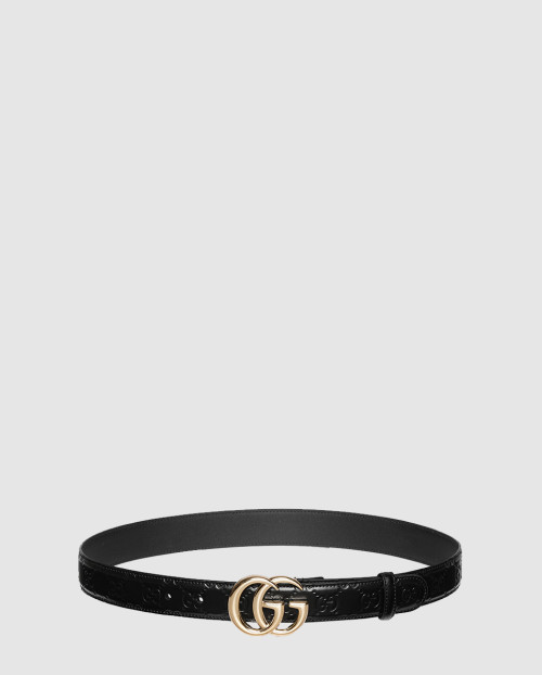 [GUCCI-구찌]GG 마몽 씬 벨트 625839