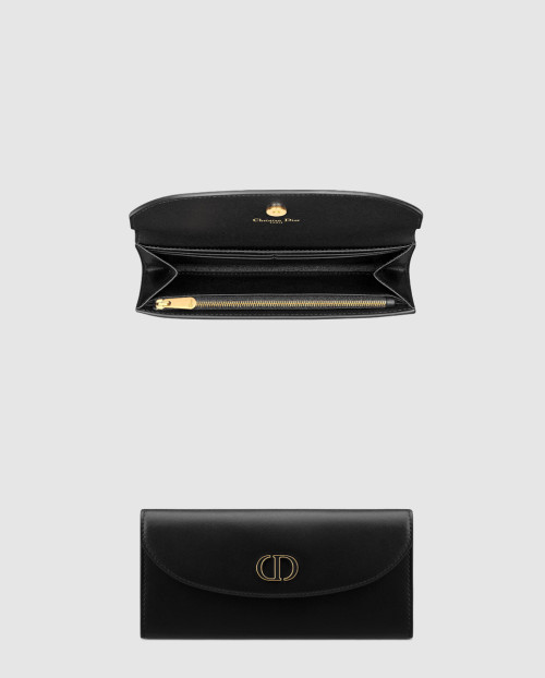[DIOR-디올]30 Montaigne Avenue 송아지 가죽 지갑 S2314