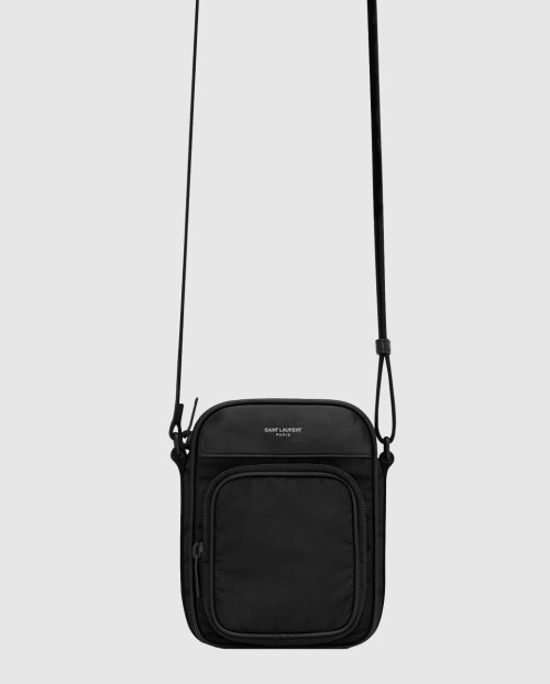 [SAINT LAURENT-생로랑]나일론 소재의 city 생 로랑 미니 카메라백 779661