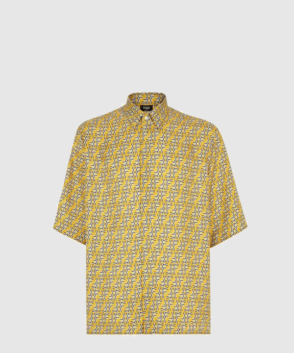 [FENDI-펜디]FF 라비린스 실크 셔츠 FS0966
