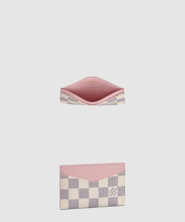 [LOUIS VUITTON-루이비통]체크 바둑판 카드 지갑M60286