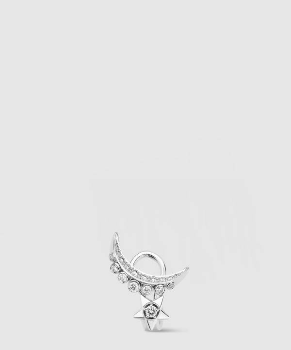 [CHANEL-샤넬]LUNE 싱글 이어링 J12120