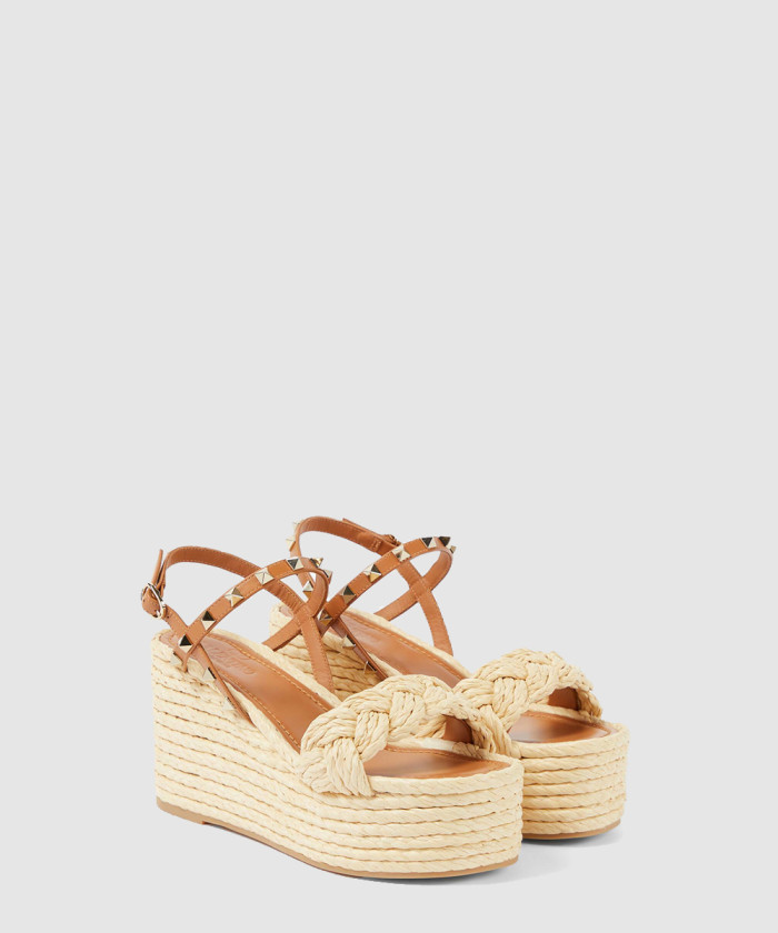 레플리카|이미테이션 valentino-발렌티노가죽-에스파드릴-웨지-샌들-2