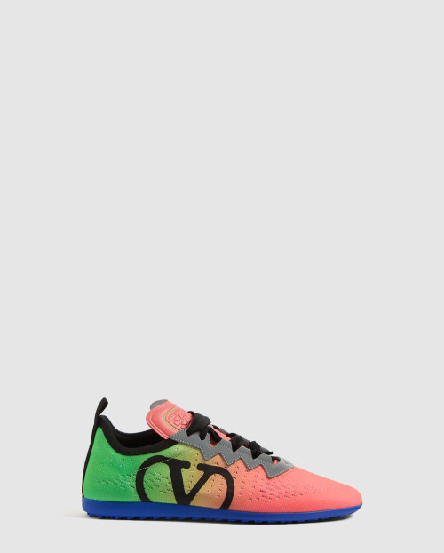 [VALENTINO-발렌티노]테크니컬 패브릭 크로마톤 스니커즈
