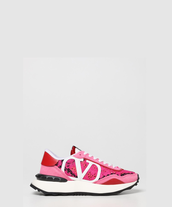 레플리카|이미테이션 valentino-발렌티노레이스러너-레이스-앤-메시-스니커즈