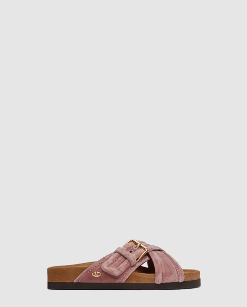 [VALENTINO-발렌티노]벨벳 슬리퍼