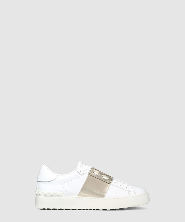 [VALENTINO-발렌티노] 메탈릭 스트랩 스니커즈