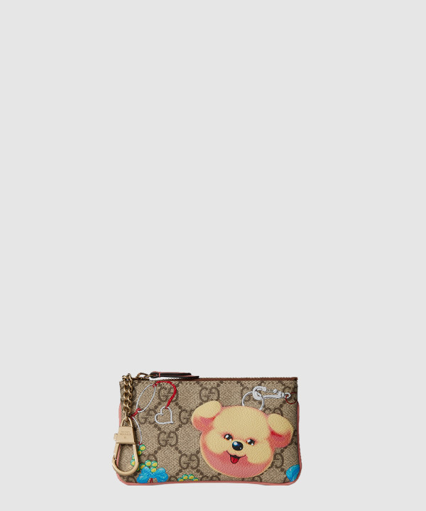 [GUCCI-구찌]모티프가 있는 지퍼 키 케이스 838892