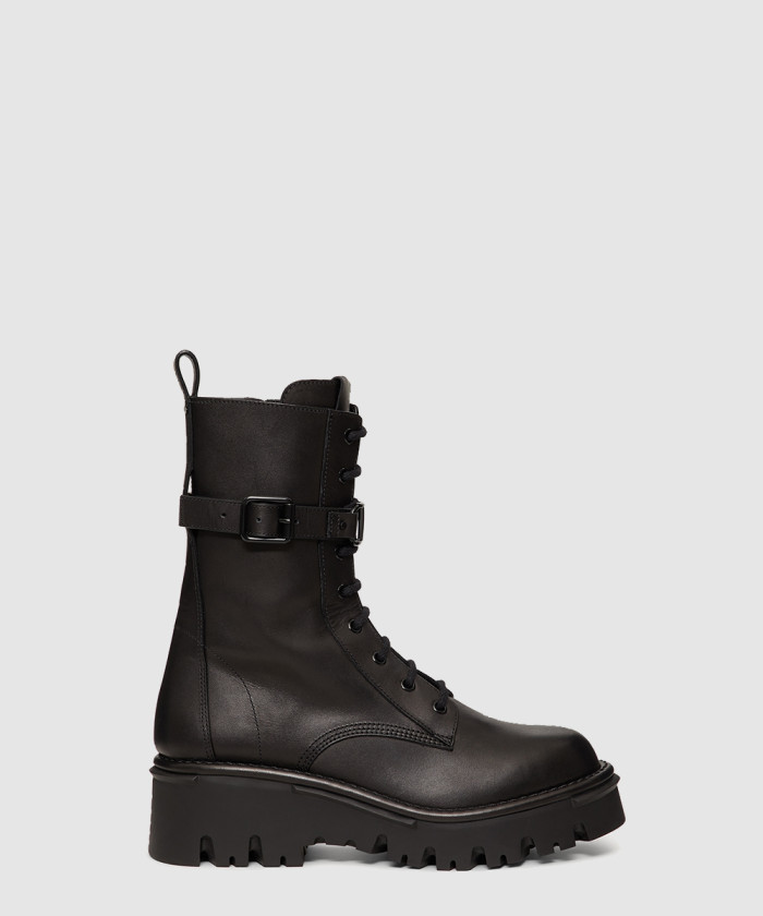 레플리카|이미테이션 valentino-발렌티노캠프사이트-송아지-가죽-군용-부츠