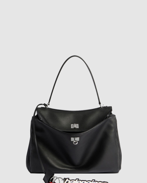 [BALENCIAGA-발렌시아가]로데오 미디엄 유즈드 이펙트 원 참 핸드백 789772