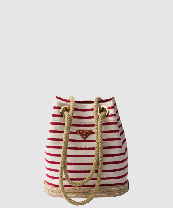 [PRADA-프라다]마리너 스몰 패브릭 버킷백 1BE082