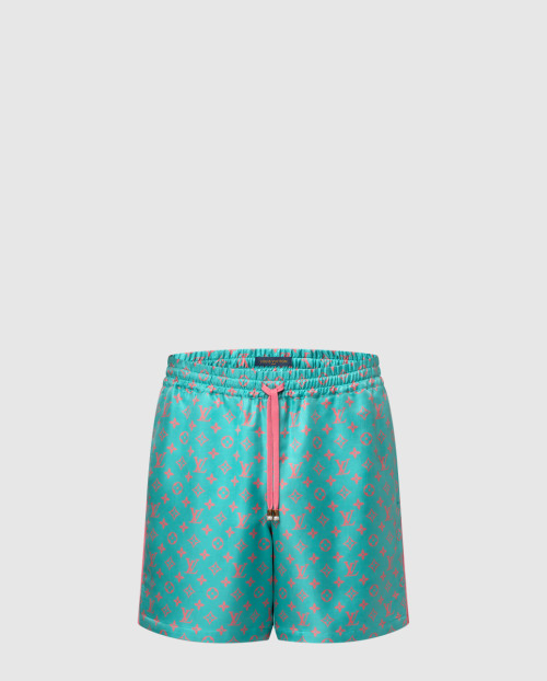 [LOUIS VUITTON-루이비통]모노그램 실크 쇼츠 1AHVQJ