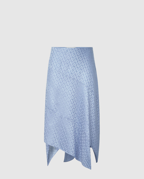 [FENDI-펜디]실크 FF 자카드 스커트 FQ7657